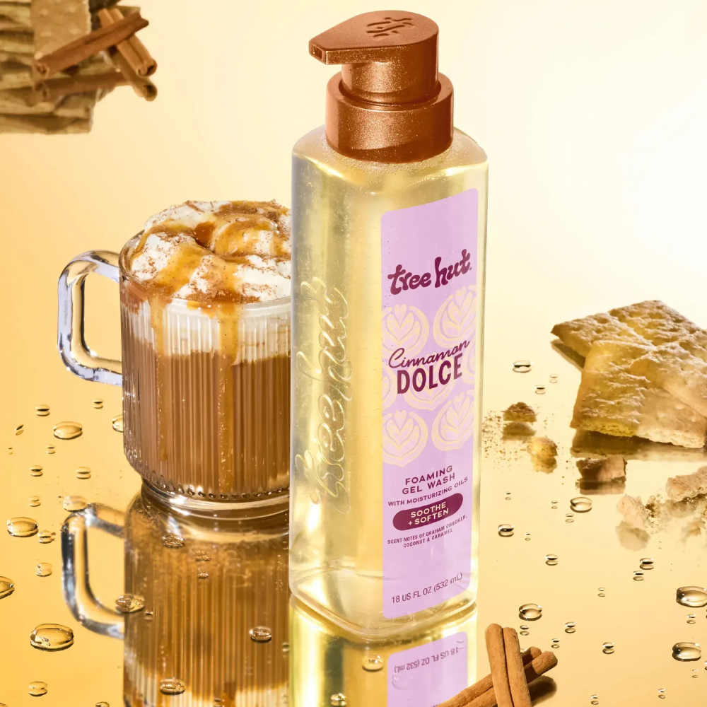 TREE HUT Cinnamon Dolce Foaming Gel Wash (New Pump) 532ml - Гель для душу - фото №4 TREE HUT Cinnamon Dolce Foaming Gel Wash (New Pump) 532ml - Гель для душу - фото №4